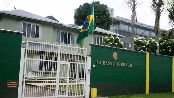 Brasil dará o primeiro passo para reabertura da Embaixada em Caracas