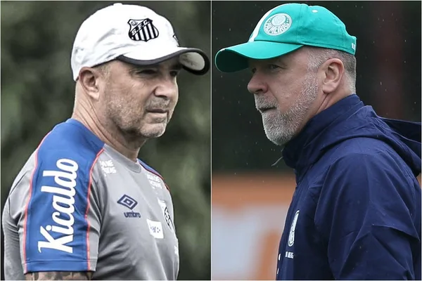 Santos e Palmeiras estrelam quarta-feira decisiva no Brasileirão