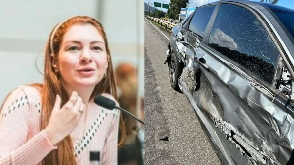 Deputada estadual mais votada de SC sofre acidente de carro na BR-101