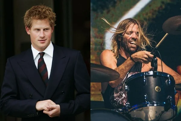 principe harry e Taylor hawkins