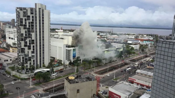 Felizmente, o fogo já foi controlado