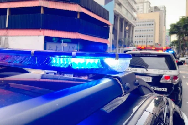 Imagem colorida de viatura da Polícia Civil de São Paulo. - Metrópoles
