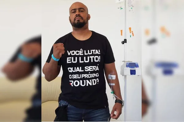 Com câncer, professor de artes marciais faz campanha que ajuda pessoas