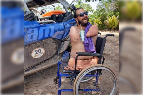O mineiro David Cesar, 32 anos, participará do rally dos sertões