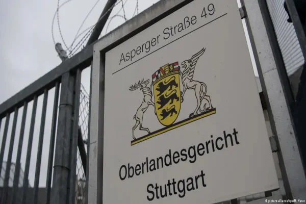 Fachada do Complexo de Segurança Máxima de Stuttgart - Metrópoles