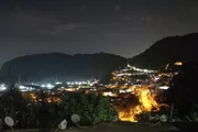 Morro São Bento, em Santos, durante a Operação Verão, em 2024 Morro São Bento, em Santos, durante a Operação Verão, em 2024