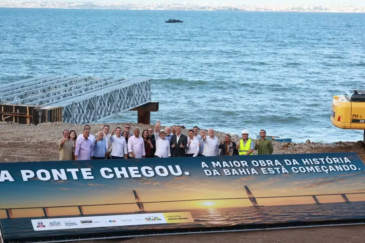 Governo do Brasil oficializou nesta quarta (1º) o início das obras do Sistema Rodoviário Ponte Salvador–Ilha de Itaparica Governo do Brasil oficializou nesta quarta (1º) o início das obras do Sistema Rodoviário Ponte Salvador–Ilha de Itaparica