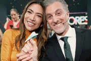 Luciano Huck posa com Patricia e exalta legado de Silvio Santos