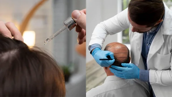 Minoxidil x implante capilar: o que é melhor para queda de cabelo?