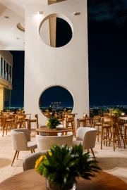 Ambiente da festa