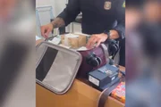 O dinheiro estava separado em pilhas O dinheiro estava separado em pilhas