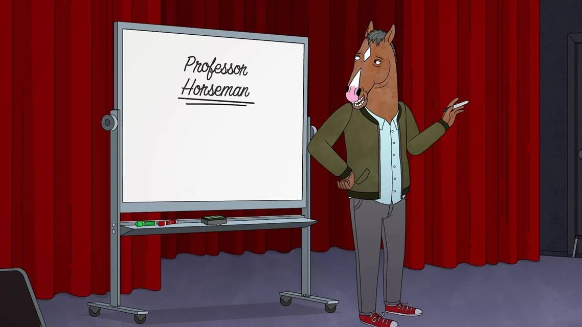 <b>Bojack Horseman - Temporada 6 (Parte B):</b> Na clínica de recuperação, BoJack se vê obrigado a assumir seus erros e começar a se retratar. É um pequeno passo rumo à redenção. Estreia: 31/01/2020 <b>Bojack Horseman - Temporada 6 (Parte B):</b> Na clínica de recuperação, BoJack se vê obrigado a assumir seus erros e começar a se retratar. É um pequeno passo rumo à redenção. Estreia: 31/01/2020
