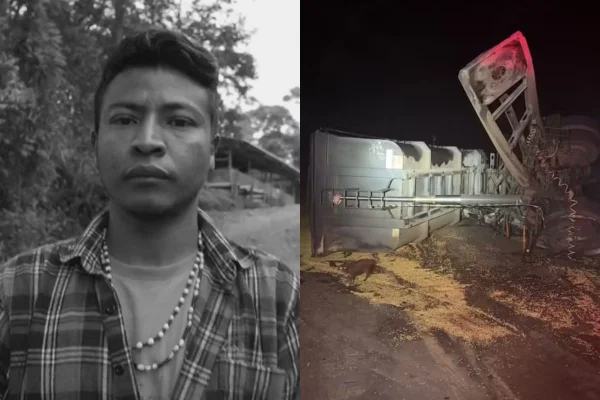 Líder indígena Tiago Honorio dos Santos, conhecido como Tiago Karai, de 34 anos - Metrópoles