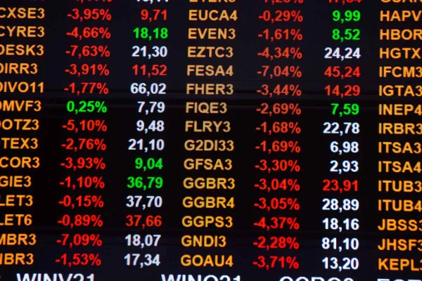 Bolsa de valores sao paulo b3 queda