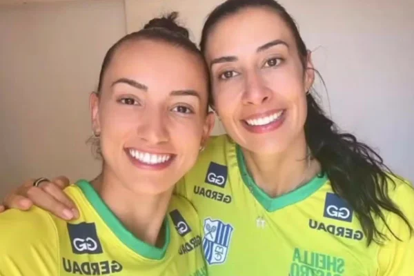 Foto colorida de Sheilla Castro e Gabi Guimarães - Metrópoles