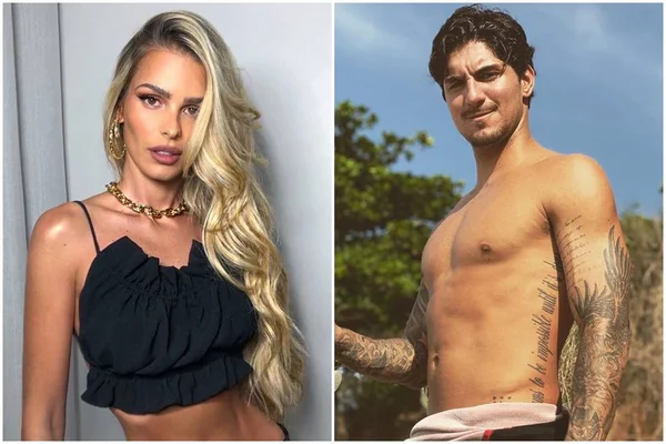 Yasmin Brunet e Gabriel Medina