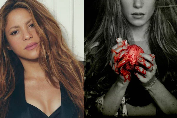 Em 1º clipe após separação, Shakira tem coração arrancado e pisoteado
