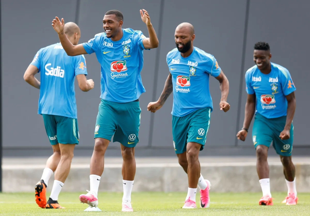 Treino da Seleção Brasileira nos Estados Unidos Treino da Seleção Brasileira nos Estados Unidos