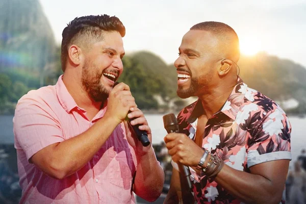 Alexandre Pires lança o novo single Pode Parar, com participação de Jorge, da dupla com Matheus - Metrópoles