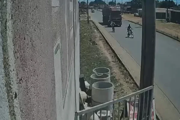 Imagem de câmera de segurança