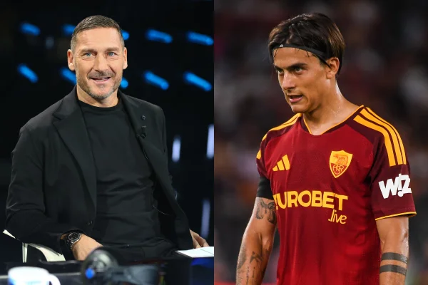 Totti e Dybala - Metrópoles