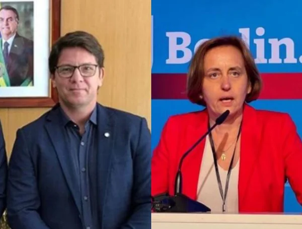 Mario Frias se reúne com extremista neta de ministro de Hitler