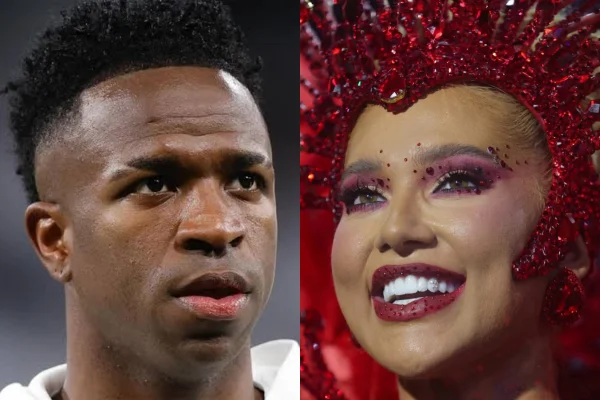 Vini Jr. enaltece Virginia após saída do posto de rainha na Grande Rio