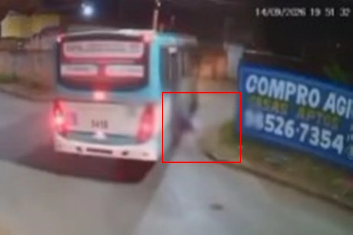 Motociclista morre atropelado por ônibus em Águas Lindas de Goiás