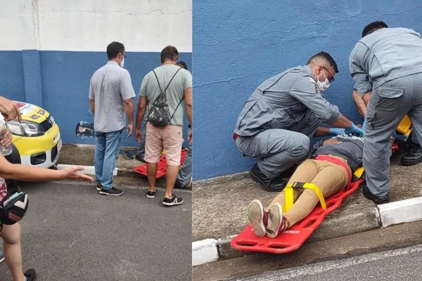 quatro pessoas foram atropeladas durante exame de uma autoescola em Atibaia