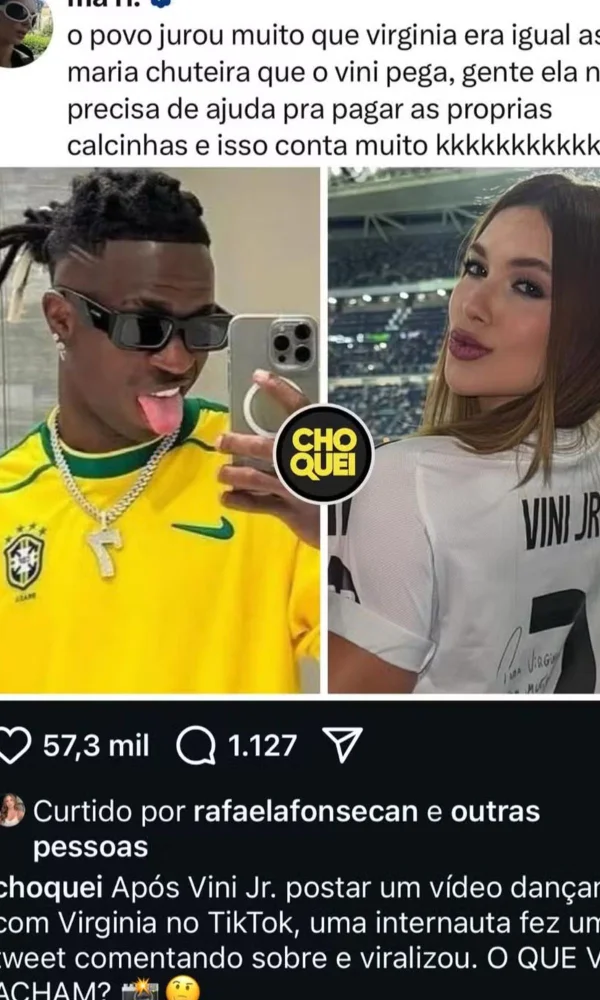 Vini Jr. e Virginia