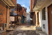 Favela do Moinho em setembro de 2025, com mais de 60% das famílias removidas