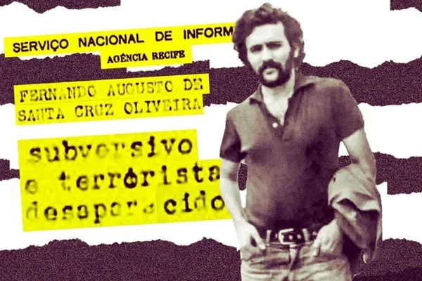 Sem apontar violência, ficha do SNI chama Santa Cruz de “terrorista”