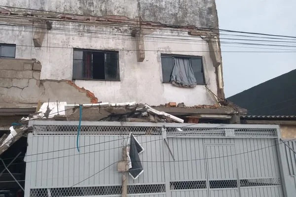 Marquise cai em Brazlândia. Causa ainda é desconhecida