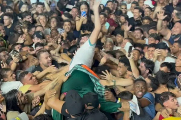 Print colorido de um vídeo de Nattan - Metrópoles