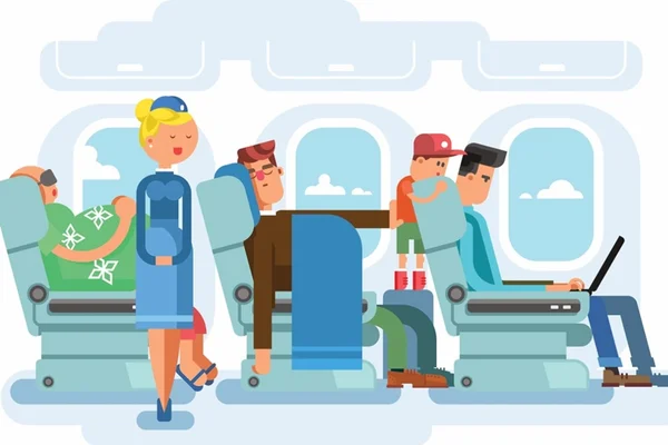 Como encarar o desconforto de viagens longas de avião