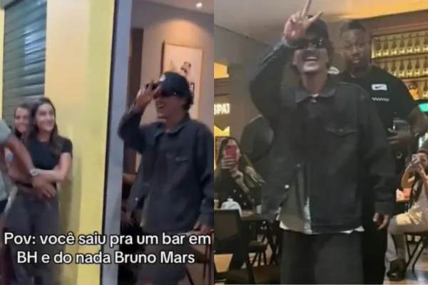 Foto colorida de Bruno Mars - Metrópoles
