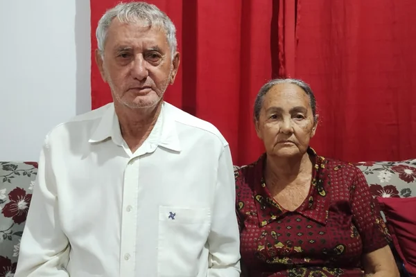 Imagem colorida de Geraldo Rosa de Paula e Benedita Souza de Paula