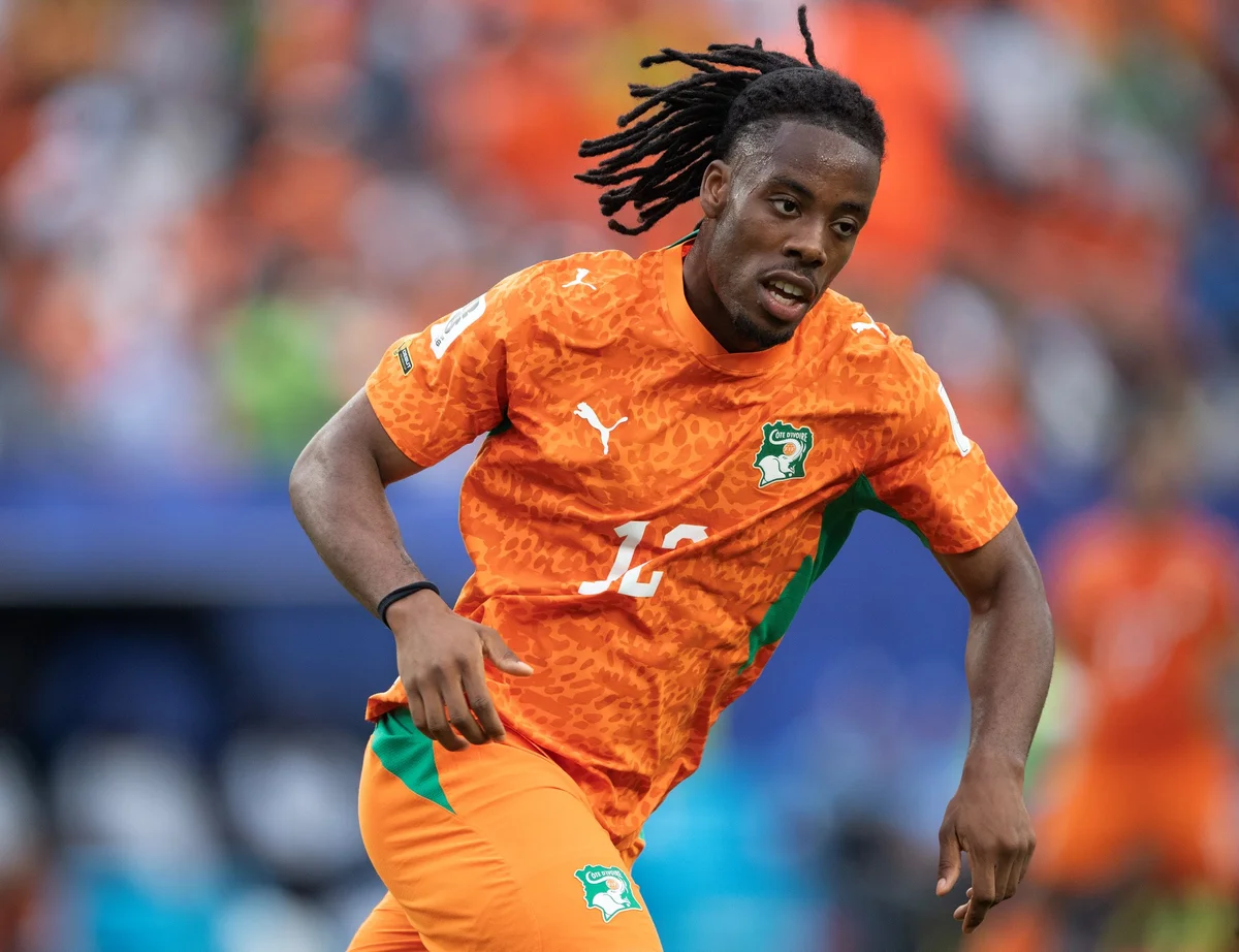 Elye Wahi, da seleção da Costa do Marfim Elye Wahi, da seleção da Costa do Marfim