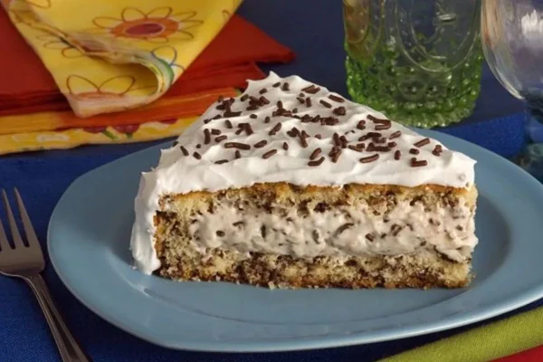 bolo de flocos