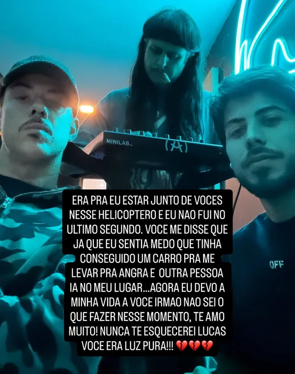 Morte de Oliver Tree: produtor desabafa após escapar de acidente - destaque galeria Morte de Oliver Tree: produtor desabafa após escapar de acidente - destaque galeria