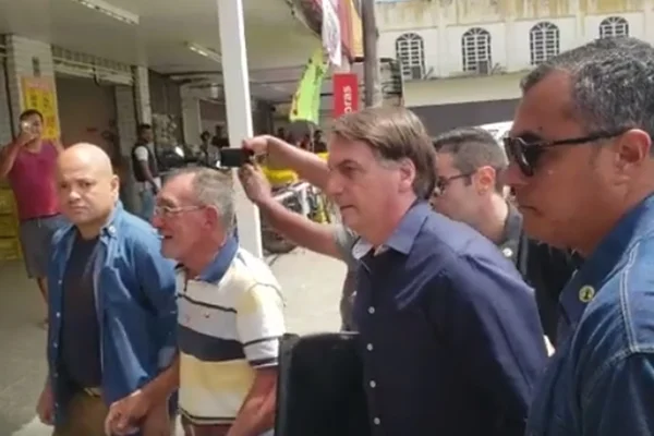 Presidente da República na feira