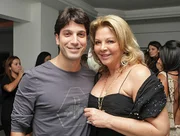 Vera e Marco Antônio Valadão, filho do ex-ator Jece Valadão
