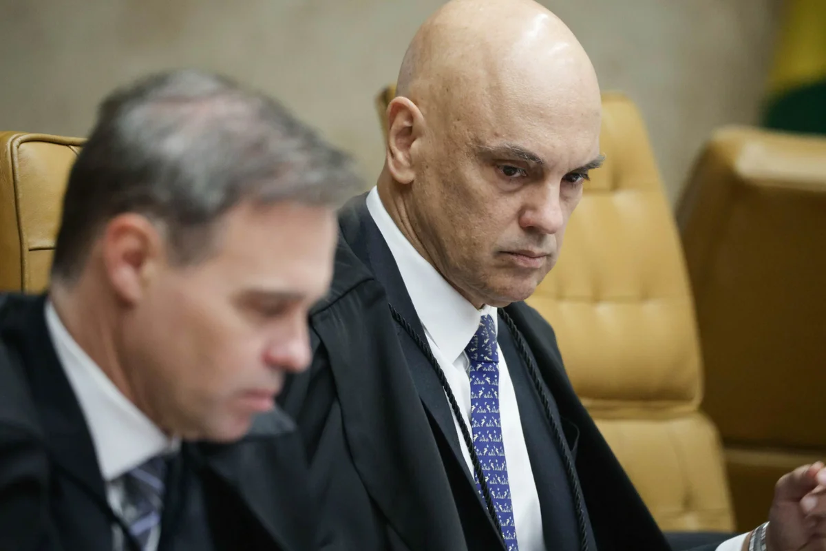 Moraes virou figura central de uma crise no STF Moraes virou figura central de uma crise no STF
