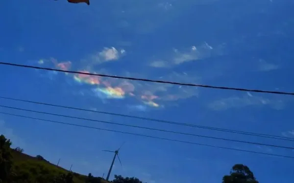 foto de nuvens coloridas