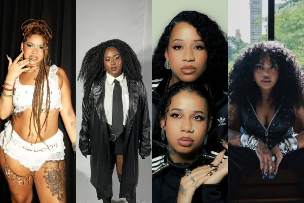 Montagem colorida de NandaTsunami, Afrodite BXD, Tasha e Tracie e Duquesa - Metrópoles
