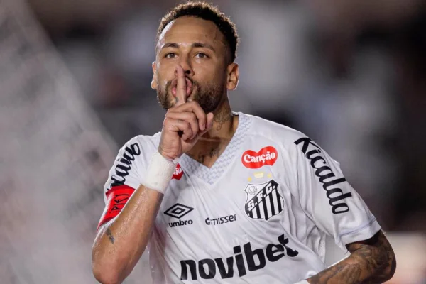 Imagem colorida de Neymar