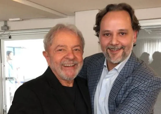 Lula e o advogado Marco Aurélio de Carvalho