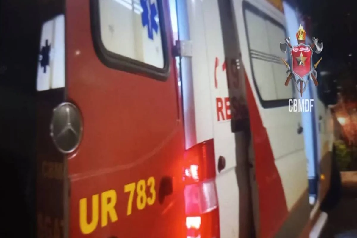 ambulancia do corpo de bombeiros militar do DF