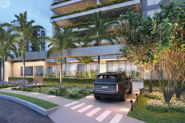 Imagem colorida mostra empreendimento Intter 207 Garden - Metrópoles