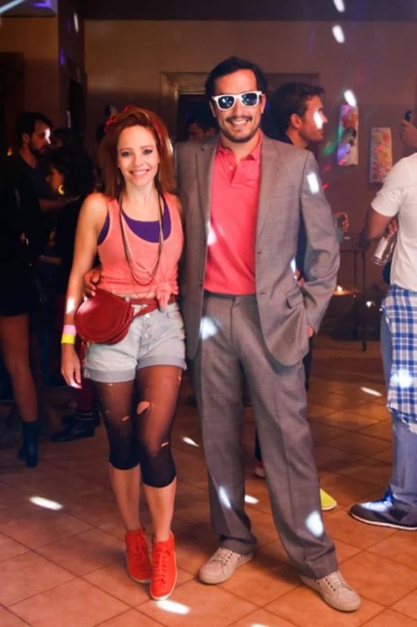 Flávia Guth e Luiz Estevão Flávia Guth e Luiz Estevão